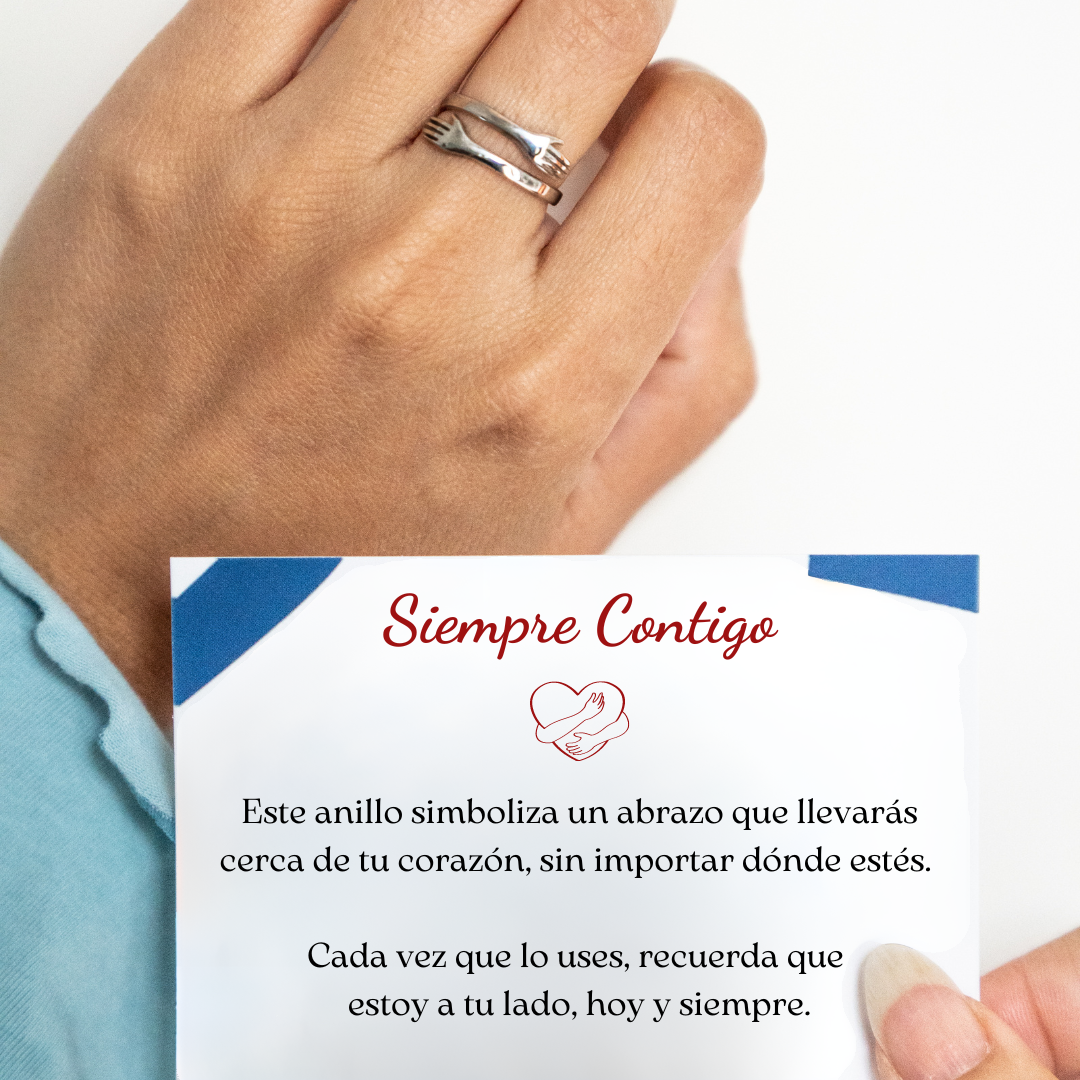 Anillo Abrazo - Siempre Contigo