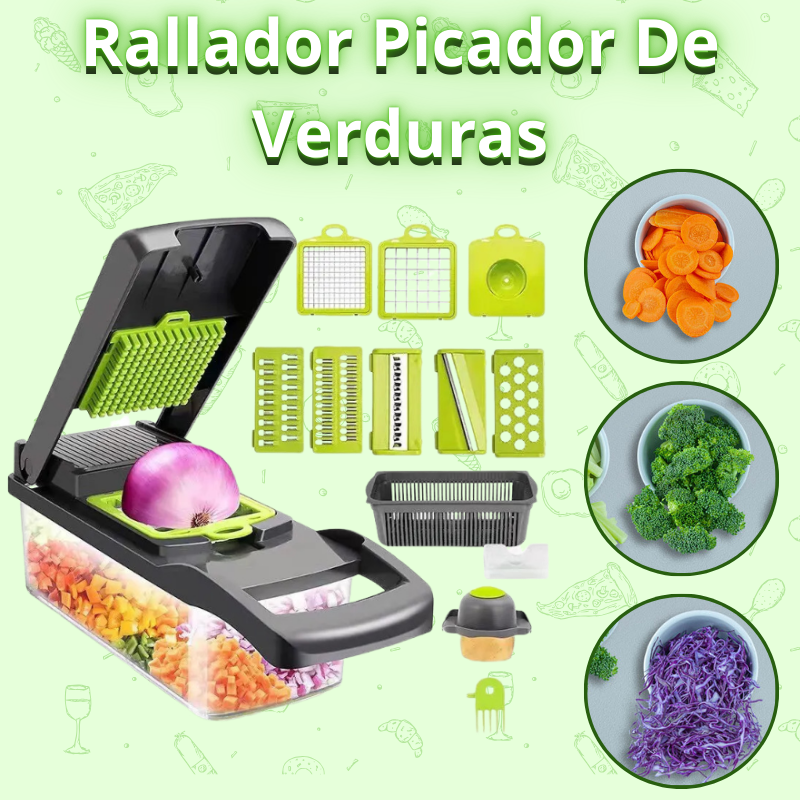 Rallador Picador De Verduras