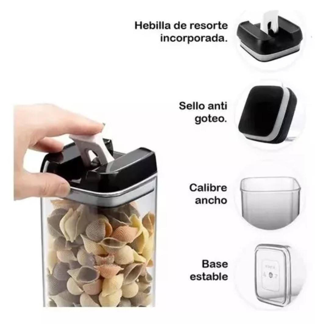 Set Recipientes X7 Organizadores